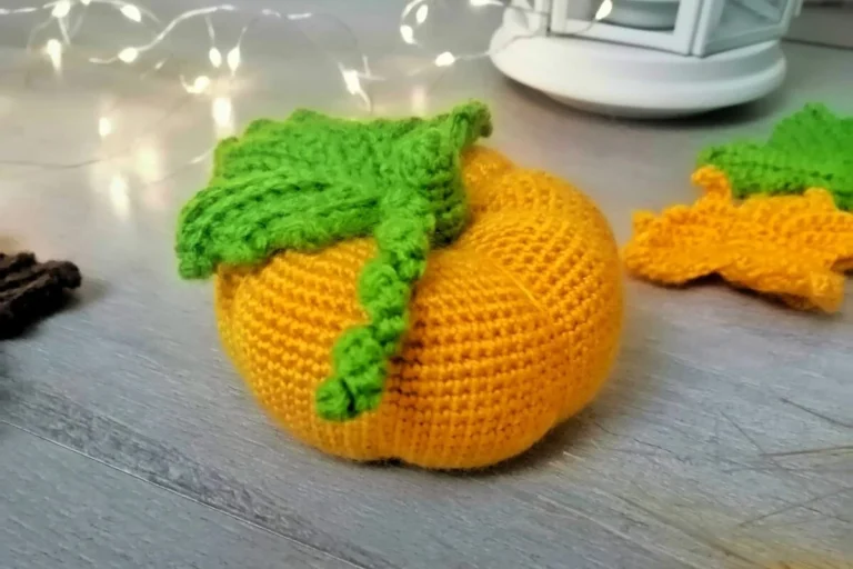 Crochet Pumpkin seasonal crochet pattern preview